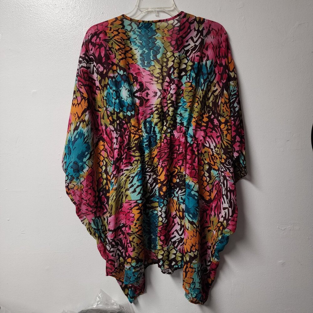 Apt. 9 Polyester Multicolor swim coverup Medium Pool - Picture 4 of 7